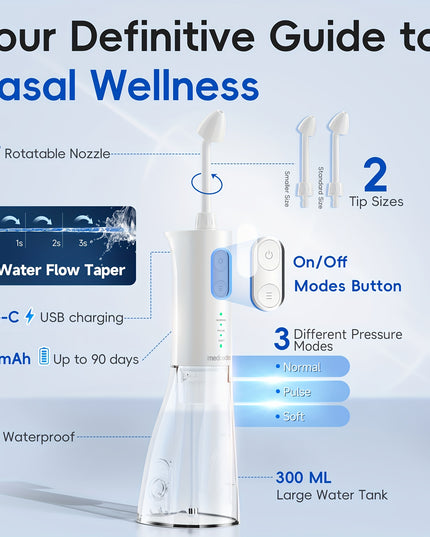 Rechargeable Nasal Cleaning System