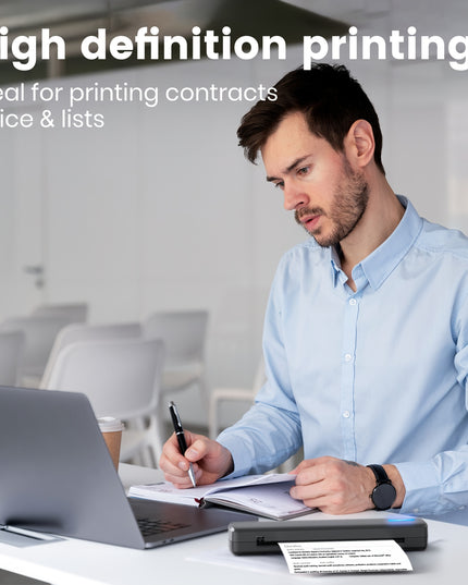 Portable Inkless Thermal Printer