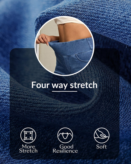 High-Waisted Wide-Leg Pants