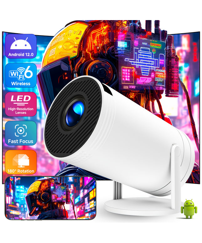 Smart Rotating Home Projector