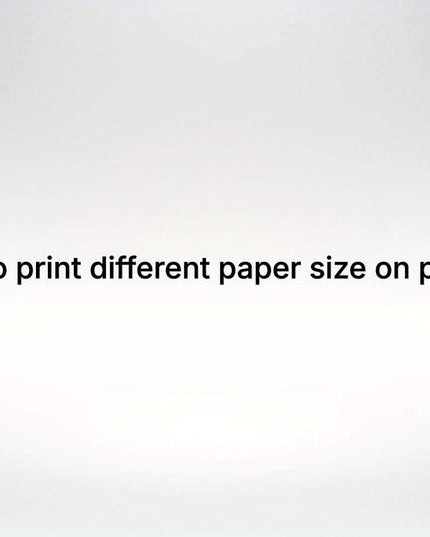 Portable Inkless Thermal Printer