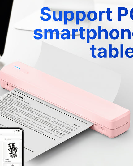 Portable Inkless Thermal Printer