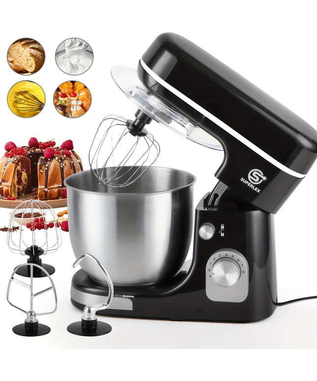 SUPERLEX 3-in-1 Stand Mixer 5L 1300W 8-Speed