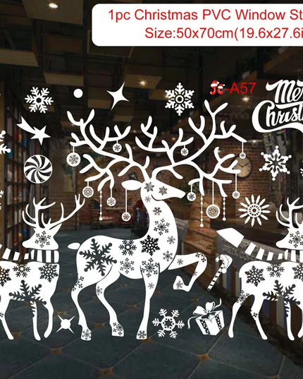 Christmas Window Stickers Decor