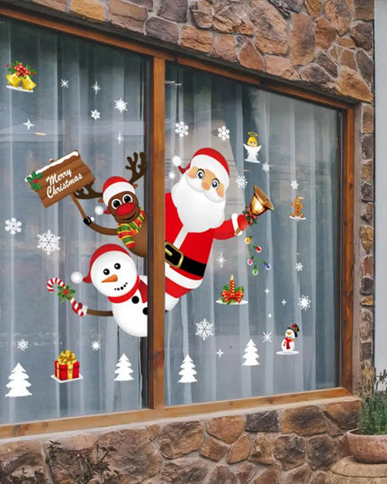 Christmas Window Stickers Decor