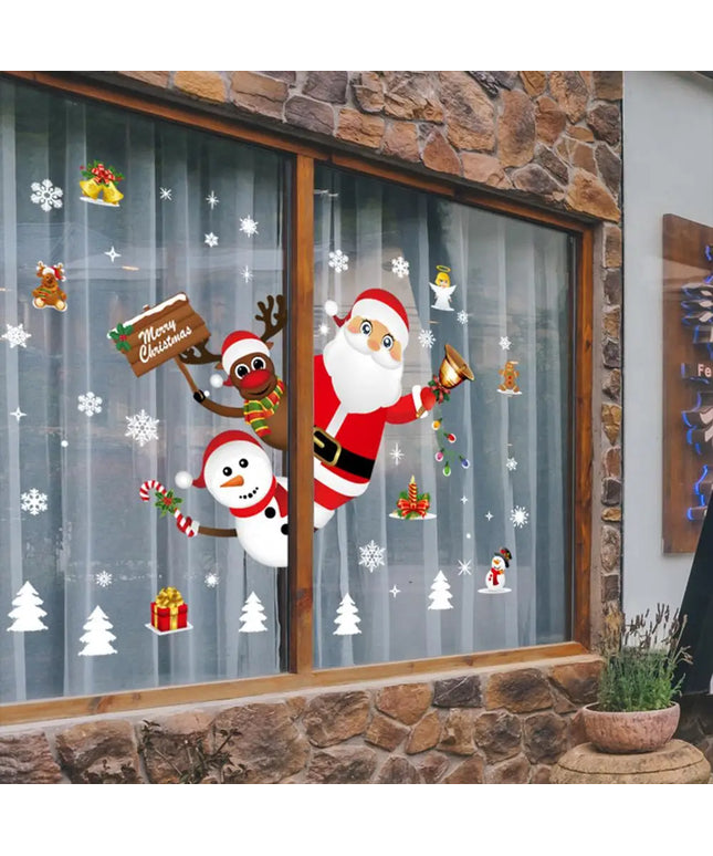 Christmas Window Stickers Decor