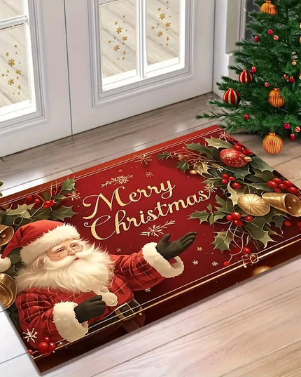 Christmas Gingerbread Kitchen Floor Mat