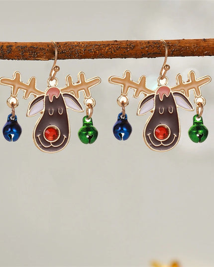 Festive Christmas Dangle Earrings