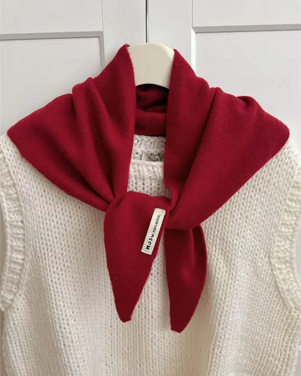 Women’s Wool Triangle Scarf