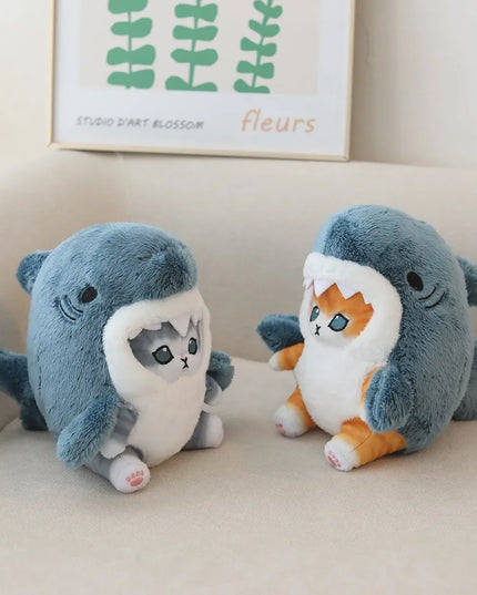 Kawaii Shark Cat Plush