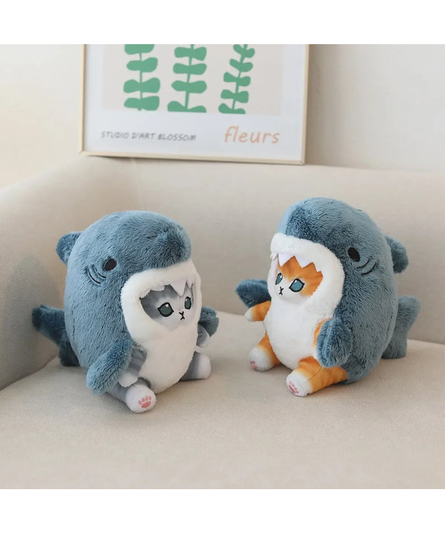 Kawaii Shark Cat Plush