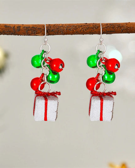 Festive Christmas Dangle Earrings