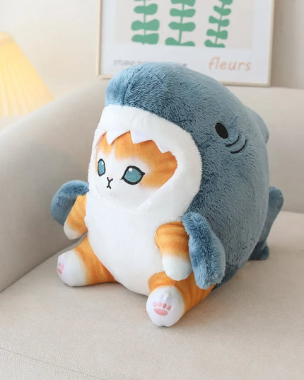Kawaii Shark Cat Plush