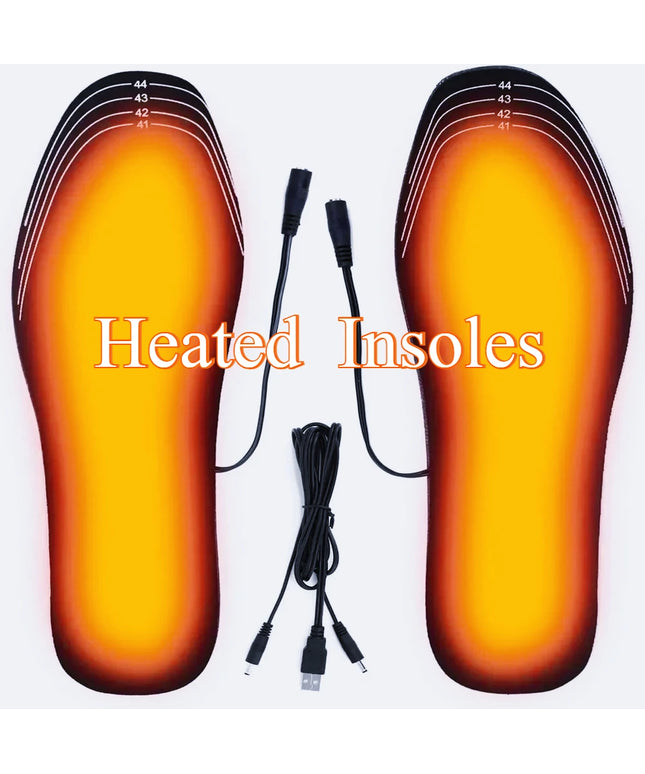 USB Heated Insoles Shoe Electric