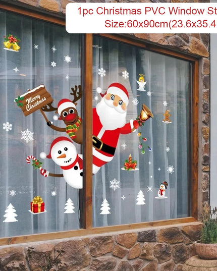 Christmas Window Stickers Decor