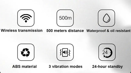 Wireless Restaurant Pager System Touch Panel Wireless Calling System