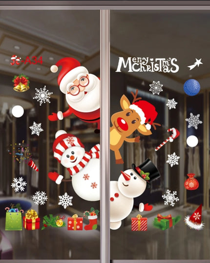Christmas Window Stickers Decor