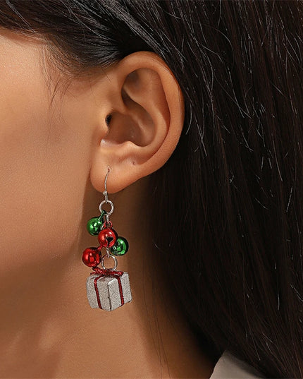 Festive Christmas Dangle Earrings