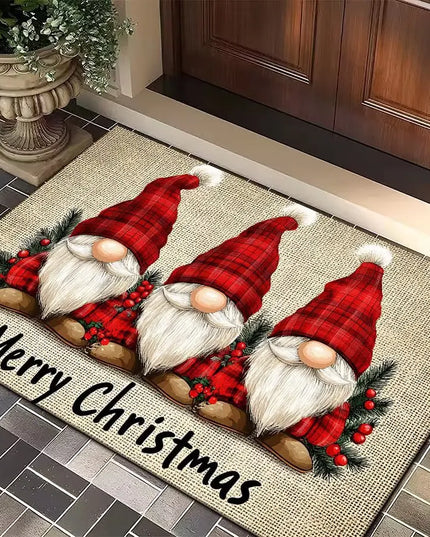 Christmas Gingerbread Kitchen Floor Mat