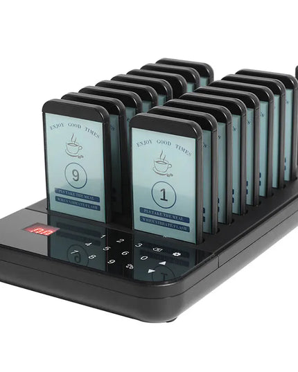 Wireless Restaurant Pager System Touch Panel Wireless Calling System