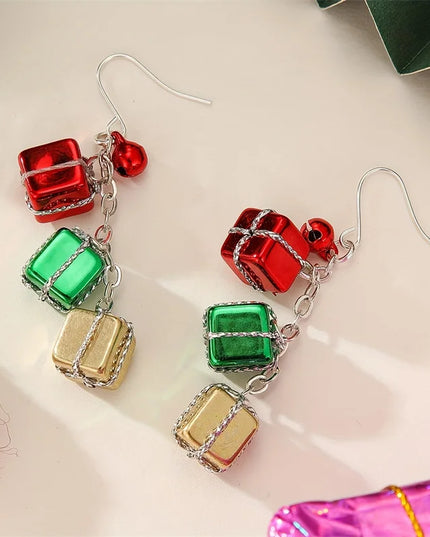 Festive Christmas Dangle Earrings