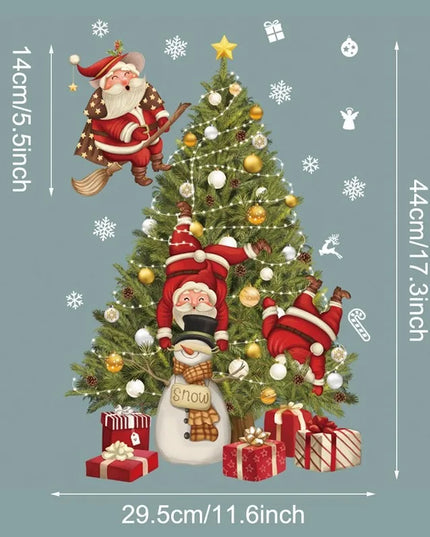 Christmas Window Stickers Decor