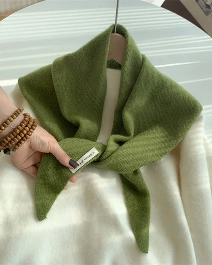 Women’s Wool Triangle Scarf