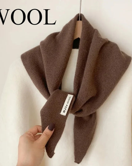 Women’s Wool Triangle Scarf