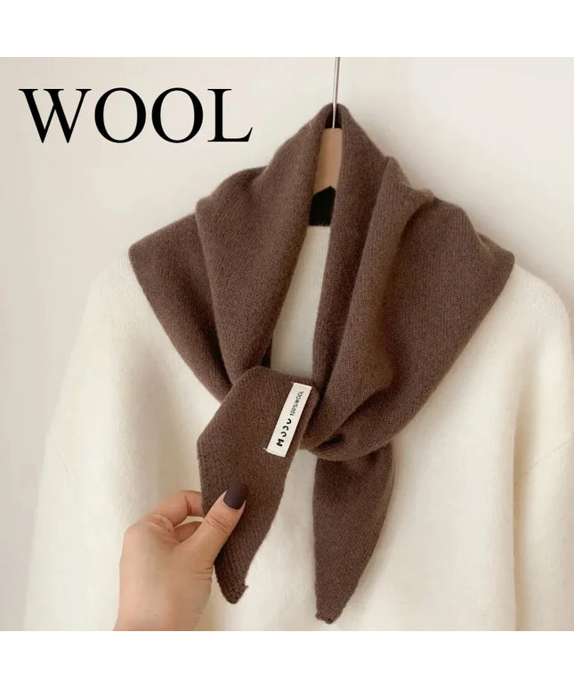 Women’s Wool Triangle Scarf