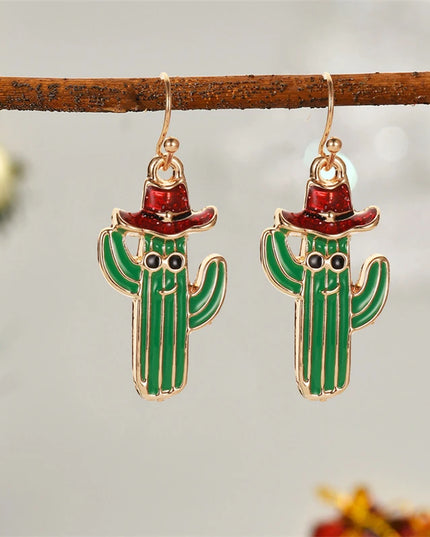 Festive Christmas Dangle Earrings