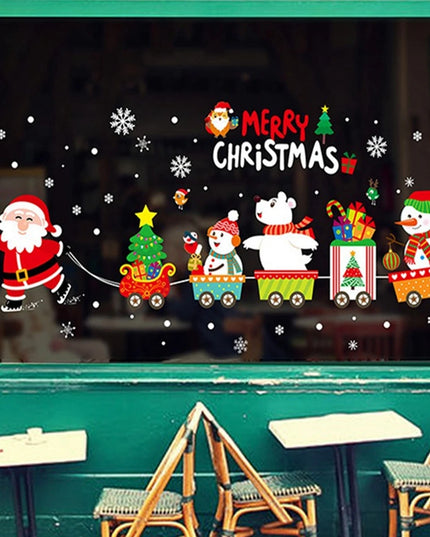Christmas Window Stickers Decor