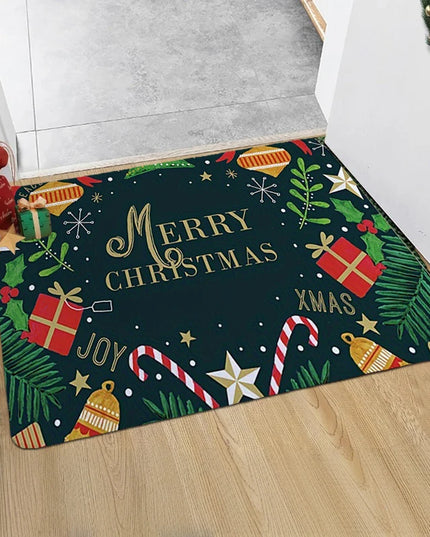 Christmas Gingerbread Kitchen Floor Mat