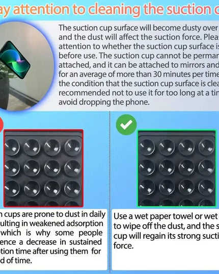 Silicone Suction Phone Holder Mat