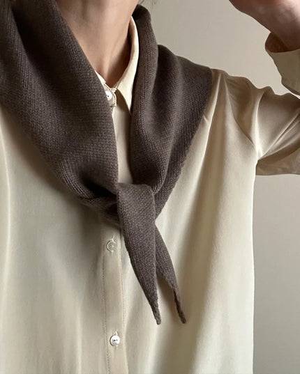 Women’s Wool Triangle Scarf