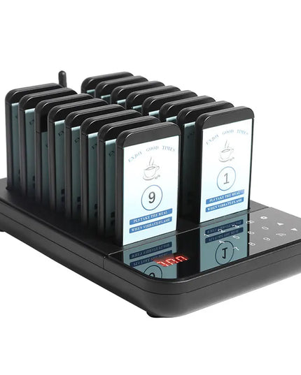 Wireless Restaurant Pager System Touch Panel Wireless Calling System