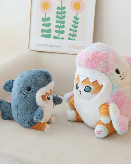 Kawaii Shark Cat Plush
