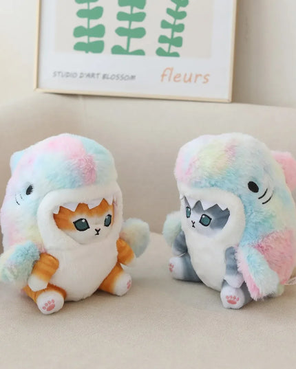 Kawaii Shark Cat Plush