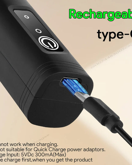 Electric Milk Frother + Egg Beater Wireless Type-C Charging 3 Speeds Mini Handheld Foam Maker Coffee Whisk Cooking Tools