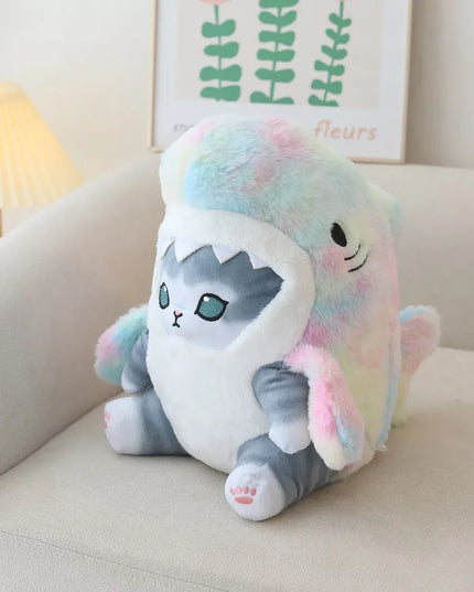 Kawaii Shark Cat Plush