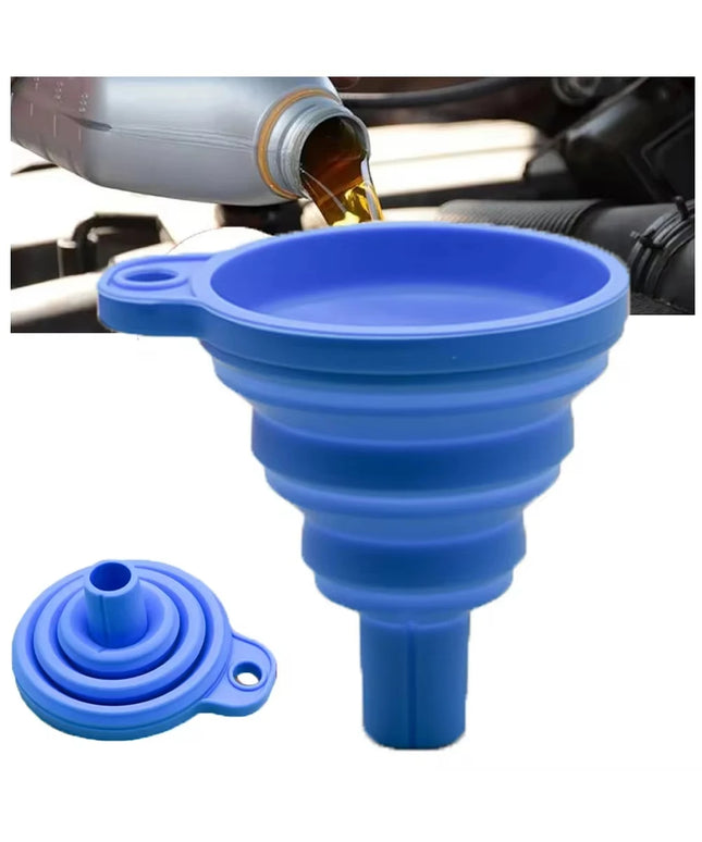 Collapsible Silicone Car Funnel