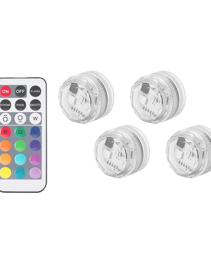 LED Lights for Slushi FS300 4 Pack LED Lights for Slushi FS301/FS300 Capsule-Shaped Lighting Module Slushie Machine Accessory