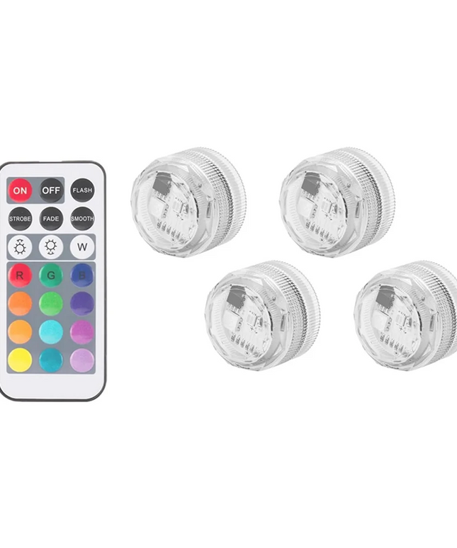 LED Lights for Slushi FS300 4 Pack LED Lights for Slushi FS301/FS300 Capsule-Shaped Lighting Module Slushie Machine Accessory