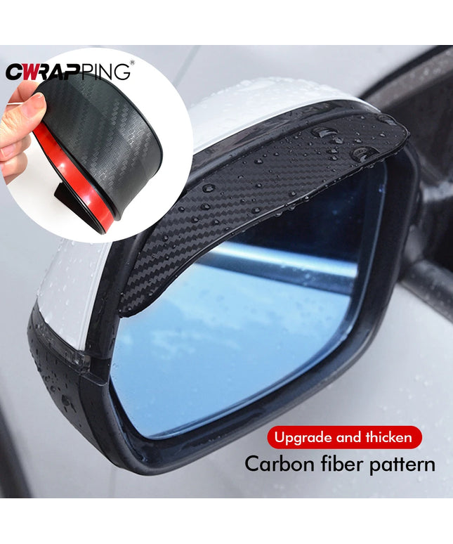 Car Rearview Rain Visor Covers