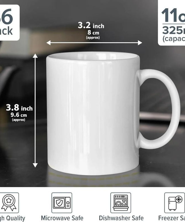 36 Sublimation Mugs Set