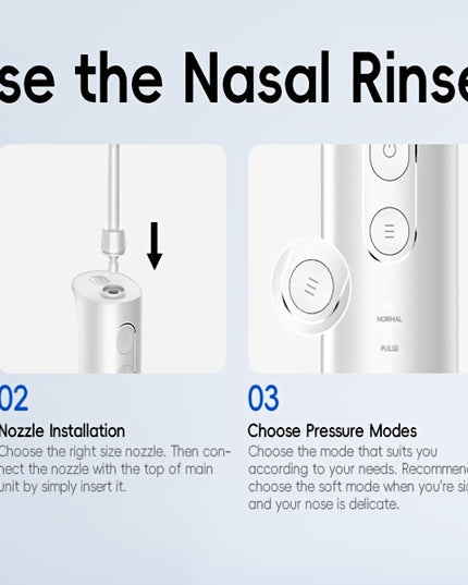 Rechargeable Nasal Cleaning System