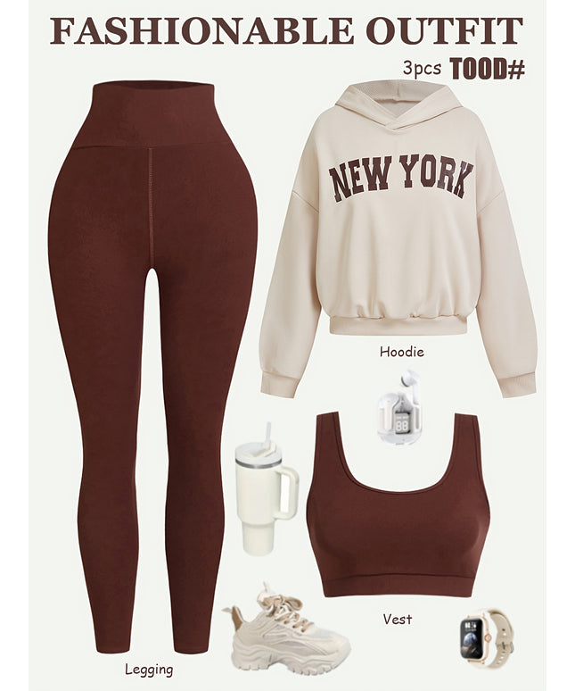 Women’s 3-Piece Athletic Set