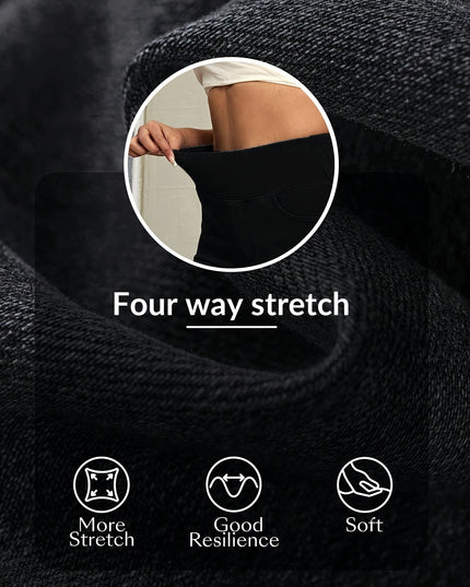 High-Waisted Wide-Leg Pants